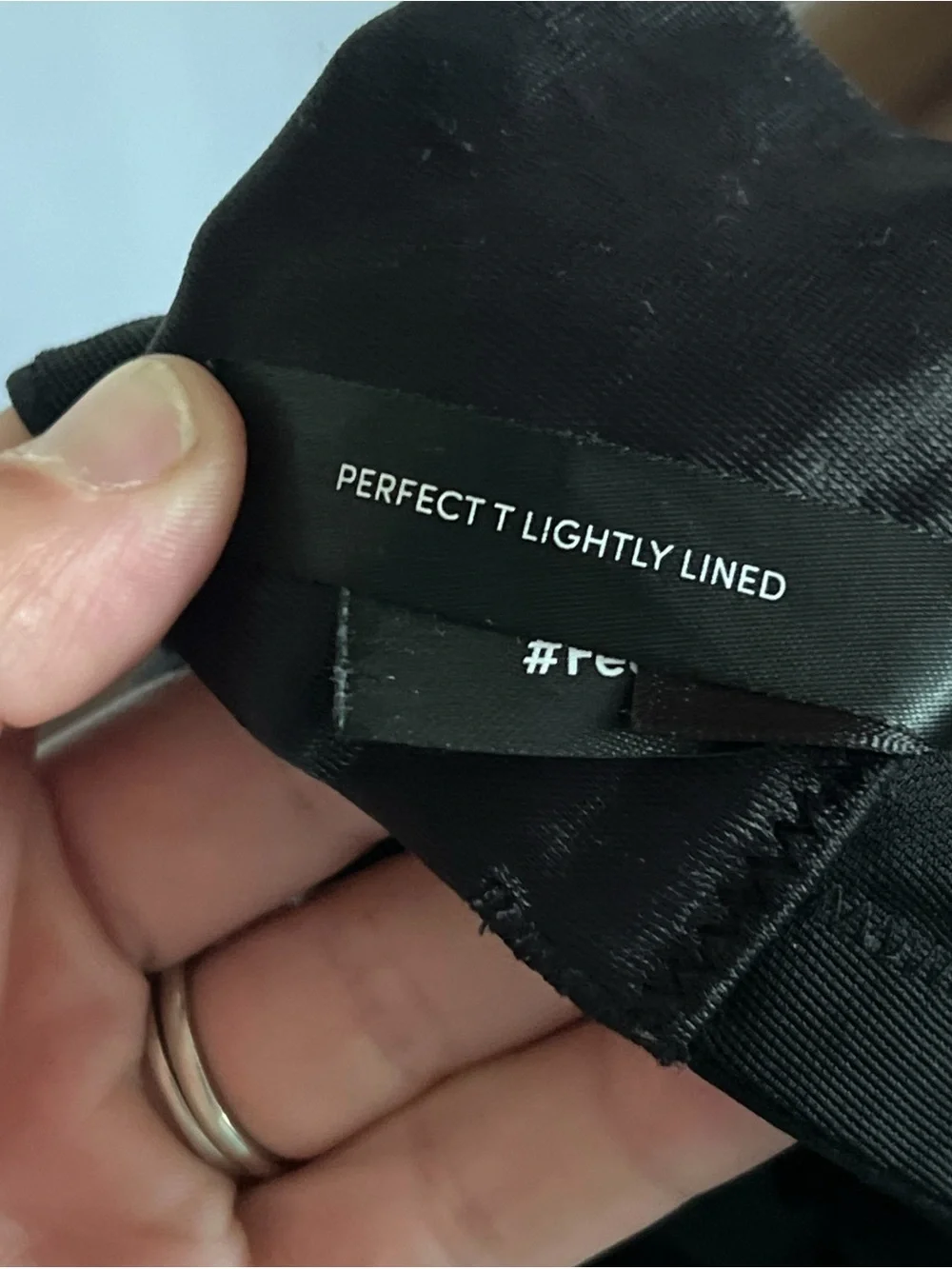 Torrid Perfect Coverage Lightly Lined Smooth T-Shirt Bra 42DD Black Classic